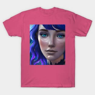 Purple Enchantress (1) - Beautiful Magic Girl T-Shirt